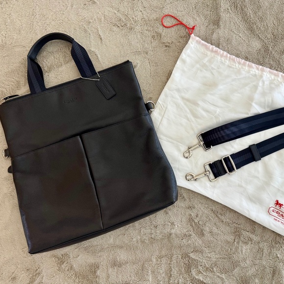 Coach Metropolitan Tall Zip Tote - Picture 1 of 8